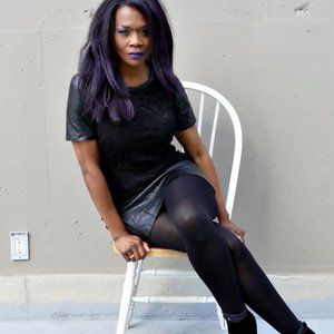 Laundry by Shelli Segal Black Shift Zip Dress sz 8